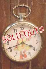 ct-251008-05 McDonald's / Ronald McDonald 1970's Wall Clock