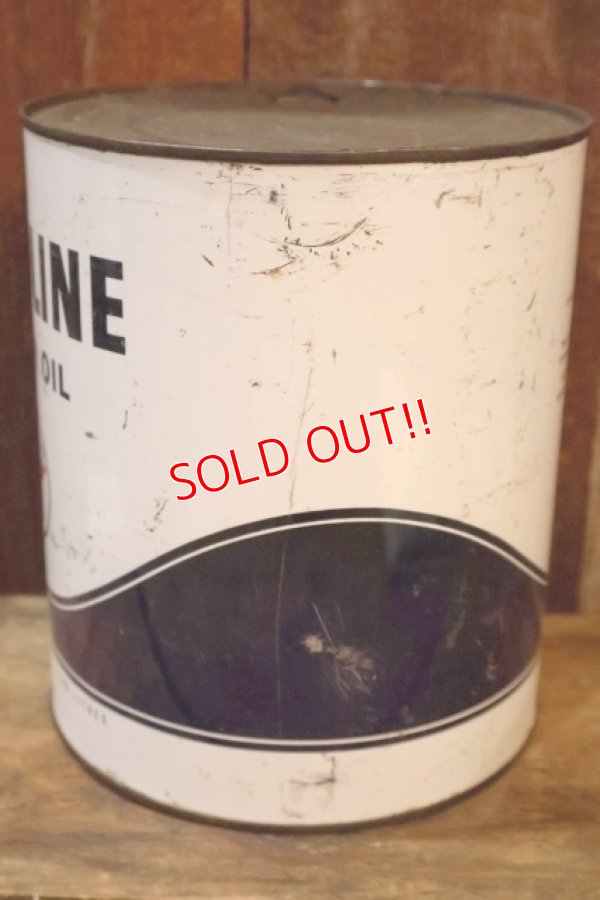 画像4: dp-251008-87 TEXACO1960's HAVOLINE MOTOR OIL 1 U.S. GALLON CAN