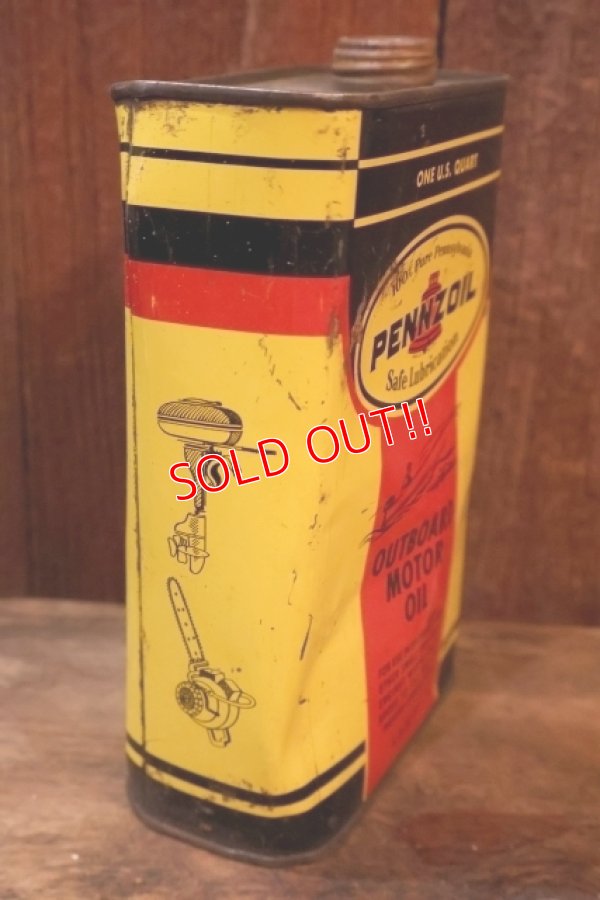 画像5: dp-251008-87 PENNZOIL Outboard Motor Oil 1 U.S. Quart Can
