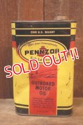 dp-251008-87 PENNZOIL Outboard Motor Oil 1 U.S. Quart Can