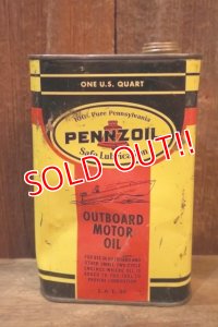 dp-251008-87 PENNZOIL Outboard Motor Oil 1 U.S. Quart Can