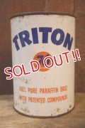 dp-251008-79 UNION 76 TRITON 1950's 1 U.S. Quart Motor Oil Can