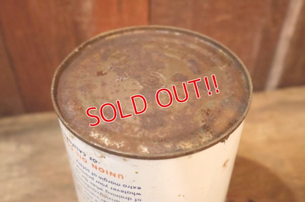 画像6: dp-251008-79 UNION 76 TRITON 1950's 1 U.S. Quart Motor Oil Can