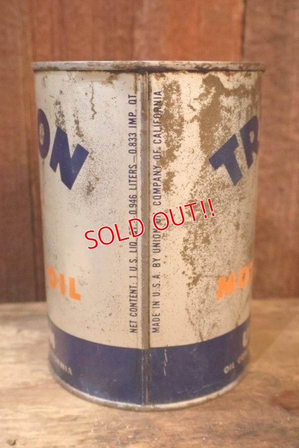 画像4: dp-251008-79 UNION 76 TRITON 1950's 1 U.S. Quart Motor Oil Can