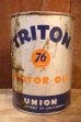 画像2: dp-251008-79 UNION 76 TRITON 1950's 1 U.S. Quart Motor Oil Can (2)