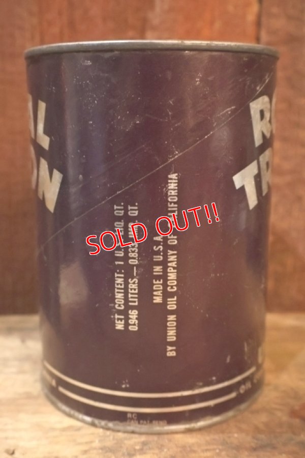 画像4: dp-251008-79 UNION 76 ROYAL TRITON 1950's 1 U.S. Quart Motor Oil Can