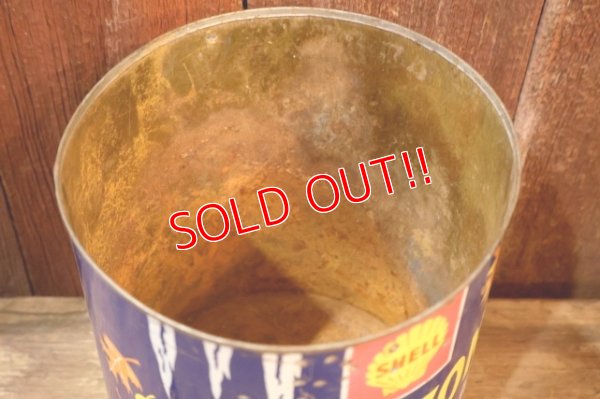 画像7: dp-251008-87 SHELL 1960's SHELLZONE COOLANT and ANTI-FREEZE 1 U.S. GALLON CAN