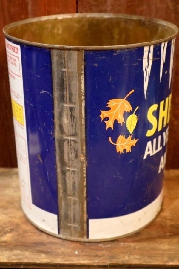 画像6: dp-251008-87 SHELL1960's SHELLZONE COOLANT and ANTI-FREEZE 1 U.S. GALLON CAN