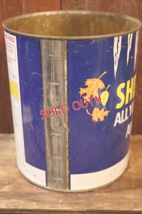 画像6: dp-251008-87 SHELL 1960's SHELLZONE COOLANT and ANTI-FREEZE 1 U.S. GALLON CAN