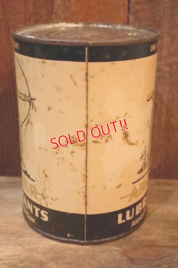 画像5: dp-251008-65 ARCHER LUBRICANTS 1940's-1950's 1 U.S. Quart Can