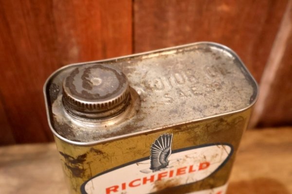 画像6: dp-251008-87 RICHFIELD Outboard Motor Oil 1 U.S. Quart Can