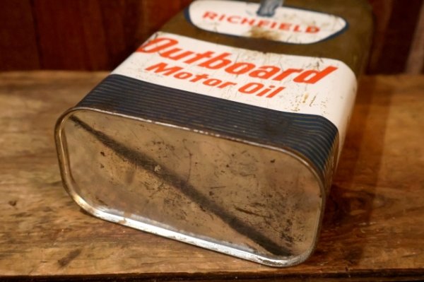 画像7: dp-251008-87 RICHFIELD Outboard Motor Oil 1 U.S. Quart Can