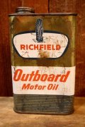 dp-251008-87 RICHFIELD Outboard Motor Oil 1 U.S. Quart Can