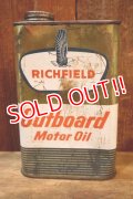 dp-251008-87 RICHFIELD Outboard Motor Oil 1 U.S. Quart Can