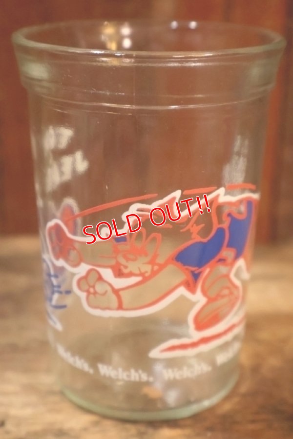 画像3: gt-250618-17 TOM & JERRY / 1991 Welch's Glass "FOOTBALL"