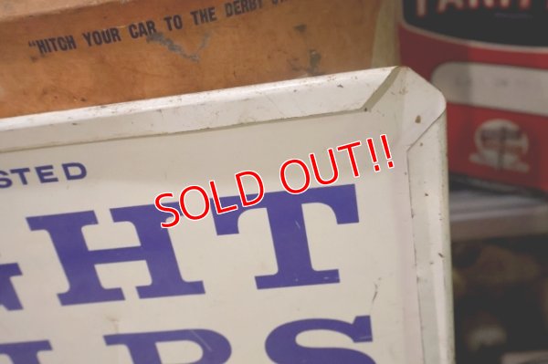 画像11: dp-251008-42 GENERAL ELECTRIC 1960's-1970's LIGHT BULBS W-sided Metal Sign