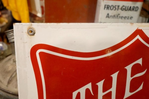画像4: dp-251008-46 THE SALVATION ARMY 1950's Porcelain Sign
