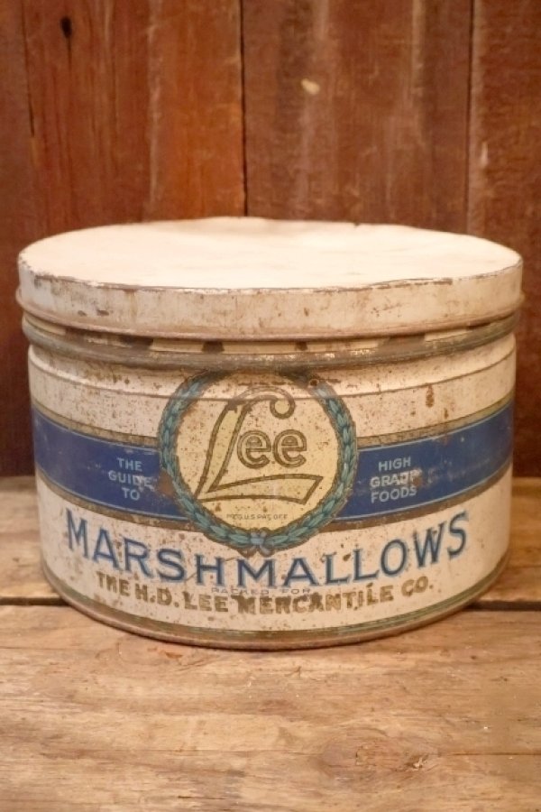 画像1: dp-251008-05 THE H.D. LEE MERCANTILE CO. MARSHMALLOWS CAN