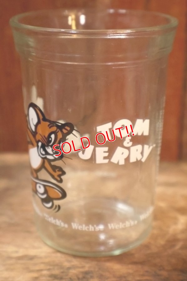 画像2: gt-250618-17 TOM & JERRY / 1990 Welch's Glass "JERRY"