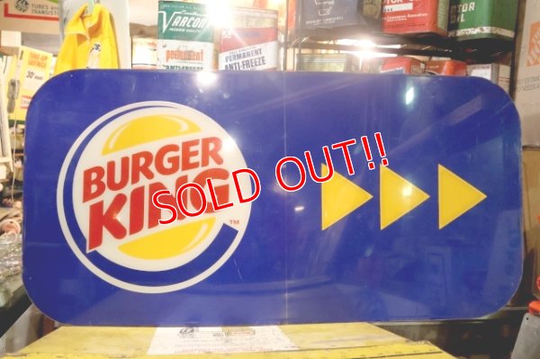 画像1: dp-251008-06 BURGER KING 2000's Drive-Thru Sign