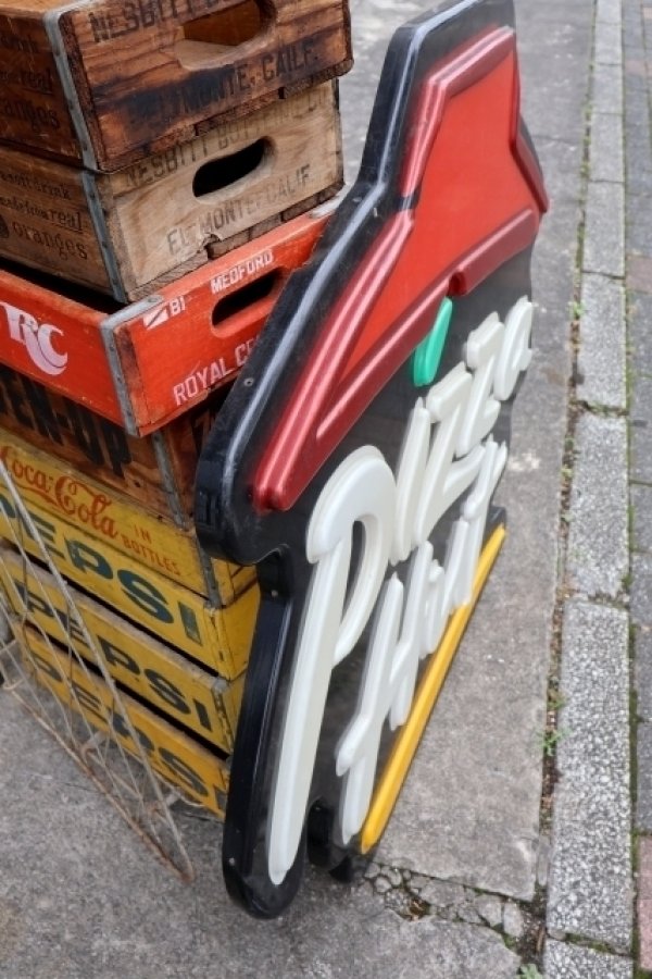 画像11: dp-241225-20 【店頭ピックのみ・発送不可】Pizza Hut 2000's Store Sign