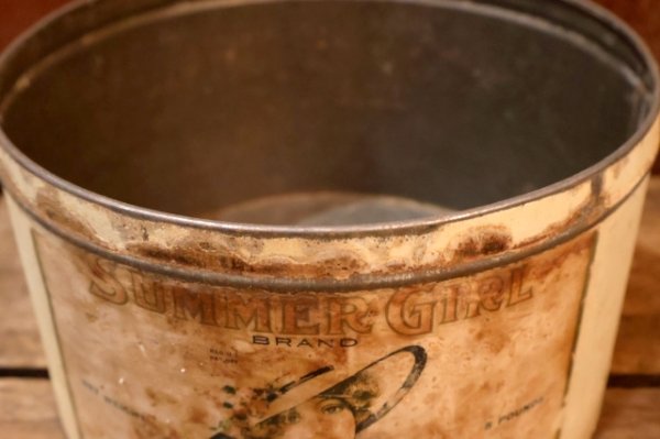 画像11: dp-251008-04 THE H.D. LEE MERCANTILE CO. SUMMER GIRL BRAND MARSHMALLOWS CAN