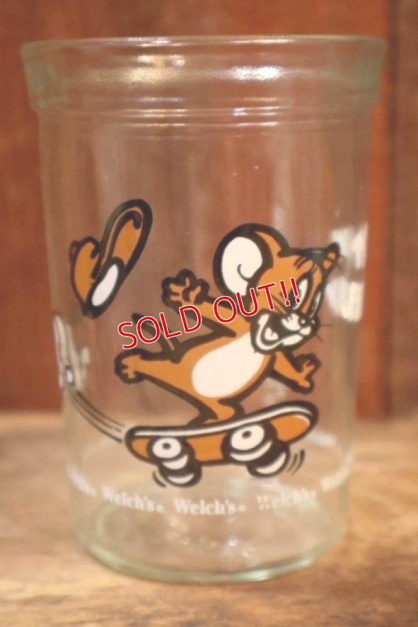 画像1: gt-250618-17 TOM & JERRY / 1990 Welch's Glass "JERRY"