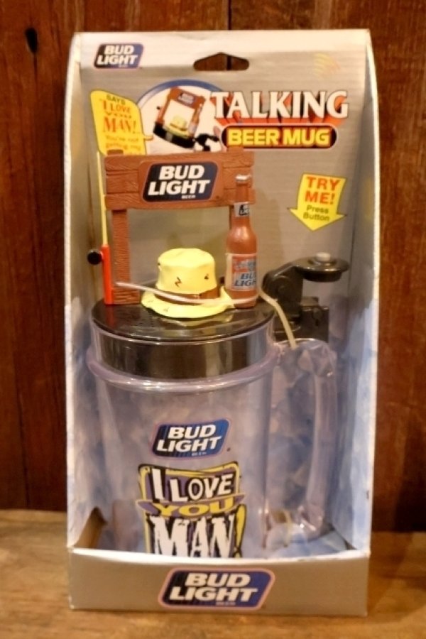 画像1: ct-251008-01 Budweiser 1997 BUD LIGHT TALKING BEER MUG