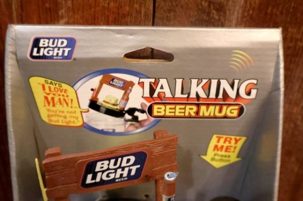 画像4: ct-251008-01 Budweiser 1997 BUD LIGHT TALKING BEER MUG