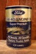 画像1: dp-251008-87 Ford 1960's Super Premium ENGINE OIL 1 U.S. Quart Can (1)