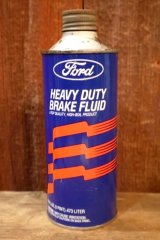 dp-251008-10 Ford 1980's HEAVY DUTY BRAKE FLUID 16 FL.OZ. Can