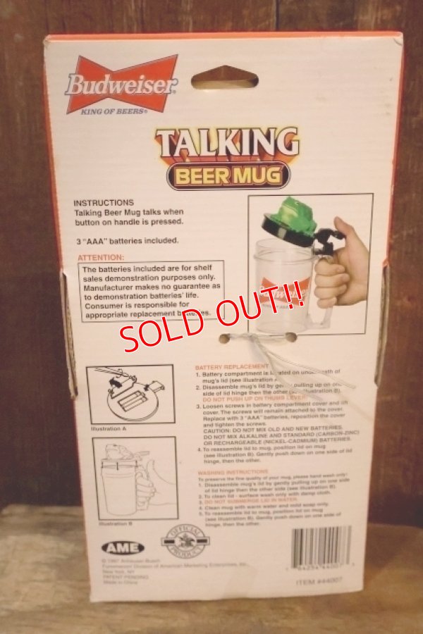 画像8: ct-251008-01 Budweiser 1997 TALKING BEER MUG