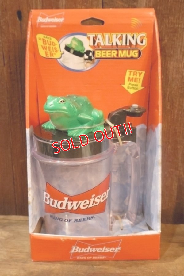 画像1: ct-251008-01 Budweiser 1997 TALKING BEER MUG