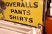 画像11: dp-251008-22 SWEET-ORR 1920's-1930's Porcelain Sign