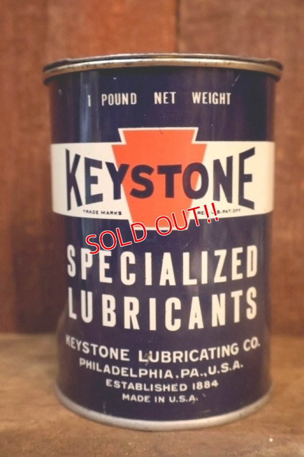 画像1: dp-251008-87 KEYSTONE 1950's SPECIALIZED LUBRICANTS 1 POUND CAN