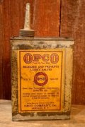 dp-251008-76 OPCO COMPANY 1910's-1920's 1/4 U.S. GALLONS CAN