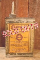 dp-251008-76 OPCO COMPANY 1910's-1920's 1/4 U.S. GALLONS CAN