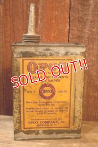 dp-251008-76 OPCO COMPANY 1910's-1920's 1/4 U.S. GALLONS CAN