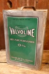dp-251008-87 VALVOLINE 1930's 4 IMPERIAL GALLONS OIL CAN
