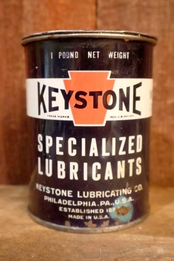 画像1: dp-251008-87 KEYSTONE 1950's SPECIALIZED LUBRICANTS 1 POUND CAN
