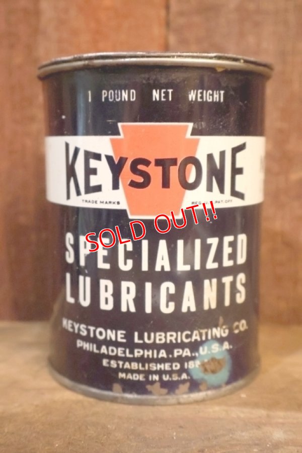 画像1: dp-251008-87 KEYSTONE 1950's SPECIALIZED LUBRICANTS 1 POUND CAN