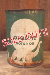dp-251008-60 SINCLAIR OPALINE MOTOR OIL 1930's 1 U.S. QUART CAN