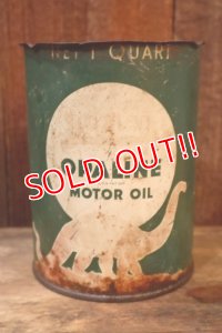 dp-251008-60 SINCLAIR OPALINE MOTOR OIL 1930's 1 U.S. QUART CAN