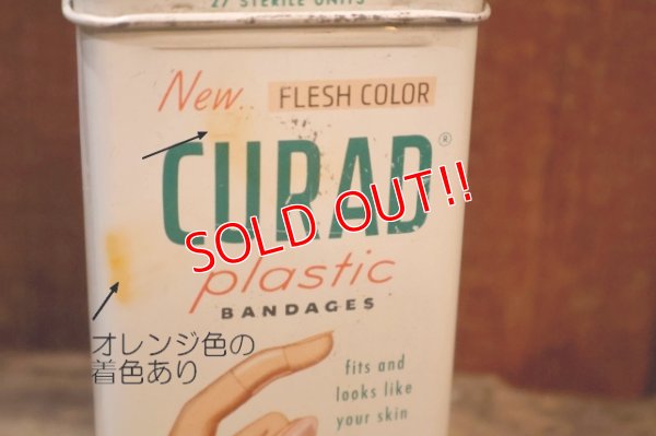 画像2: dp-251008-87 CURAD PLASTIC BANDAGES 1960's TIN CAN