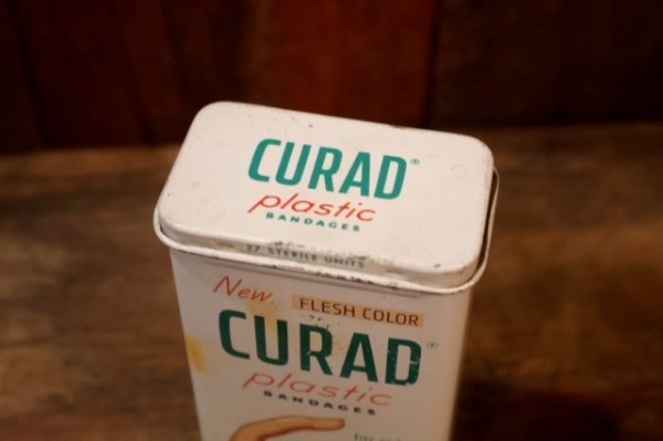 画像6: dp-251008-87 CURAD PLASTIC BANDAGES 1960's TIN CAN