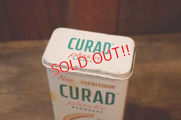 画像6: dp-251008-87 CURAD PLASTIC BANDAGES 1960's TIN CAN