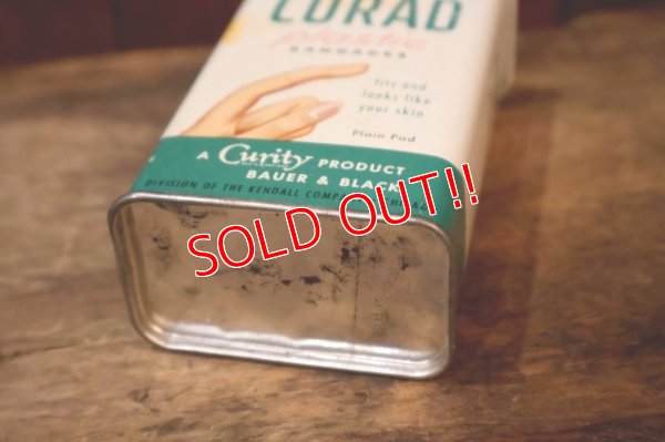 画像8: dp-251008-87 CURAD PLASTIC BANDAGES 1960's TIN CAN