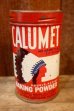 画像1: dp-250930-08 CALUMET BAKING POWDER 1950's 1/2 LB. CAN (1)