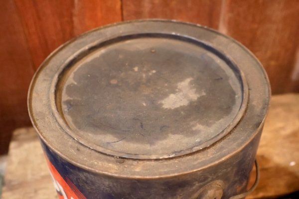 画像8: dp-251008-87 STANDARD OIL COMPANY OF CALIFORNIA 1950's RPM 10 POUNDS WHEEL BEARING GREASE CAN