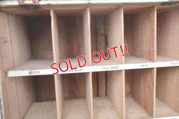 画像18: dp-251008-12 MONROE CHEMICAL COMPANY 1930's PUTNAM DYES-TINTS DISPLAY RACK